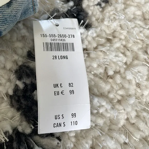 NWT Abercrombie & Fitch 90’s straight - Picture 6 of 8